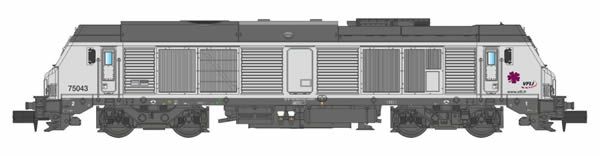 REE Modeles NW-111 - French Diesel Locomotive Class BB-75000 VFLI n°75043 - Era V-VI